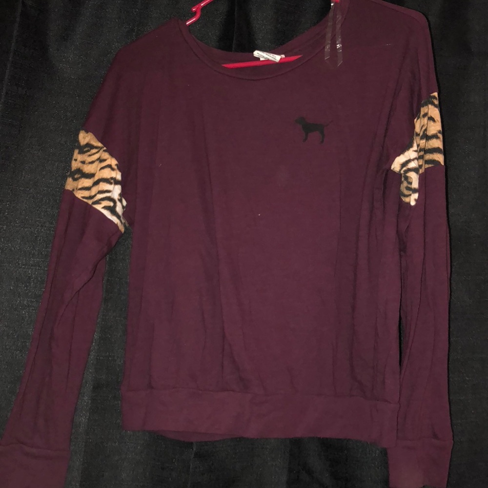 PINK MAROON LONG SLEEVE